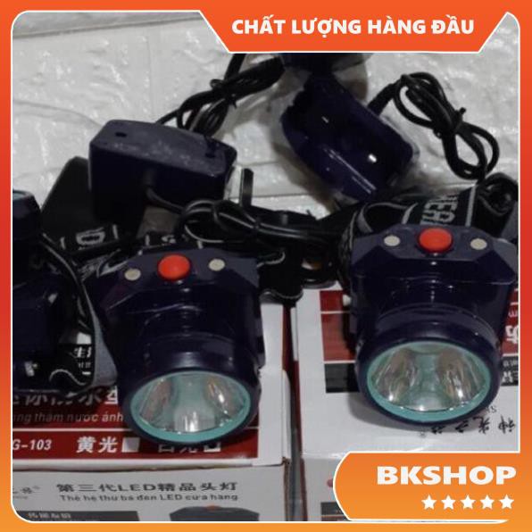 ĐÈN PIN ĐỘI ĐẦU 30W SG-103 SIÊU SÁNG - CHỐNG NƯỚC