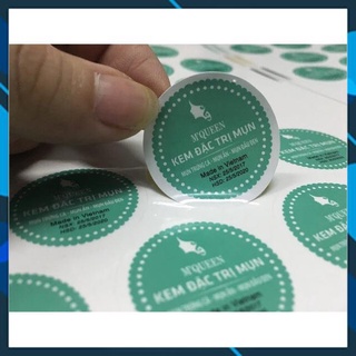DECAL GIẤY COUCHE( IN MỰC DẦU VÀ LASER) CUỘN 0.30*100m