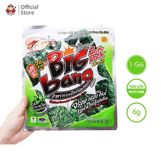 Snack Rong Biển ❤️FREESHIP❤️ Vị Truyền Thống BIGBANG Taokaenoi - Gói 6g