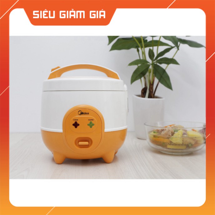 Nồi cơm điện Midea 0.6 lít MR-CM06SD[HÀNG TRƯNG BÀY][FREESHIP❤️]