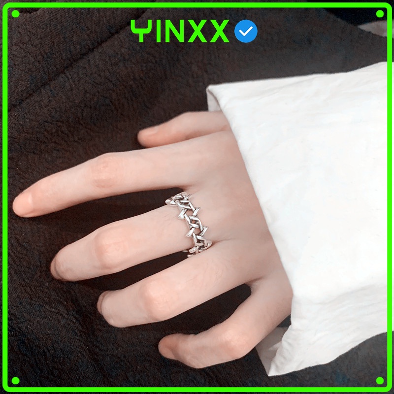 Nhẫn đeo tay Unisex phong cách Hàn Quốc Yinxx PK02