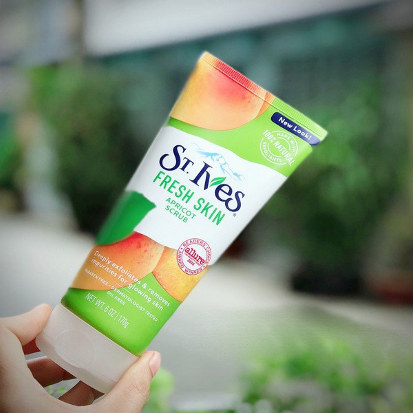 ✨ Sữa rửa mặt St.Ives Acne Control/Fresh Skin Apricot Scrub 170g ✨