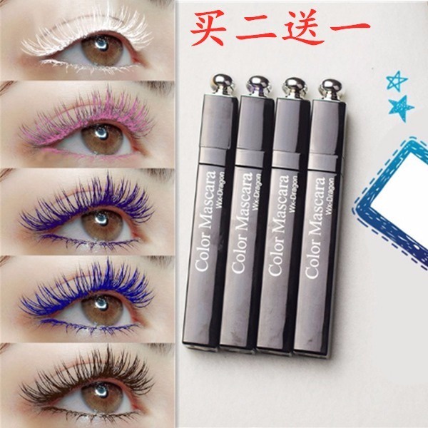 Mascara Nhuộm Màu Lông Mi Trắng / Đỏ / Xanh Dương / Tím / Hồng507686357- Tôi11.04.