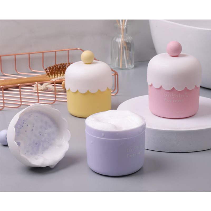 Cốc tạo bọt rửa mặt chuyên dụng E1