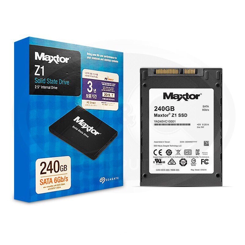 ổ cứng SSD Seagate Maxtor Z1 240GB 2.5-Inch SATA III | BigBuy360 - bigbuy360.vn