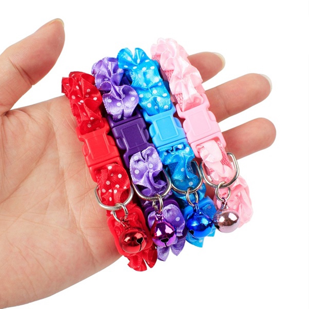 Vòng cổ phối ren đáng yêu dành cho thú cưng