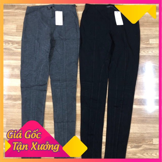 QNU002- QUẦN LEGGING GÂN VNXK ( size XSSM 45-60kg)