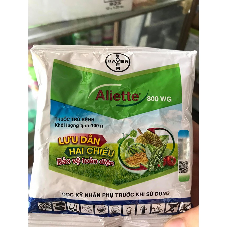 Thuốc trừ nấm bệnh cao cấp Aliette 800WG - Chính hãng (100gr)