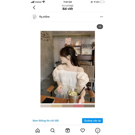 Sơ mi trễ vai dây