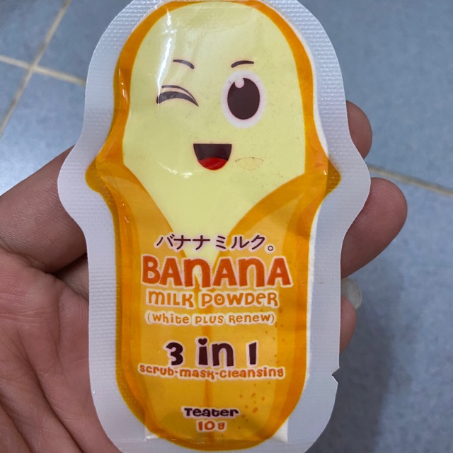 Mặt nạ ủ mụn banana
