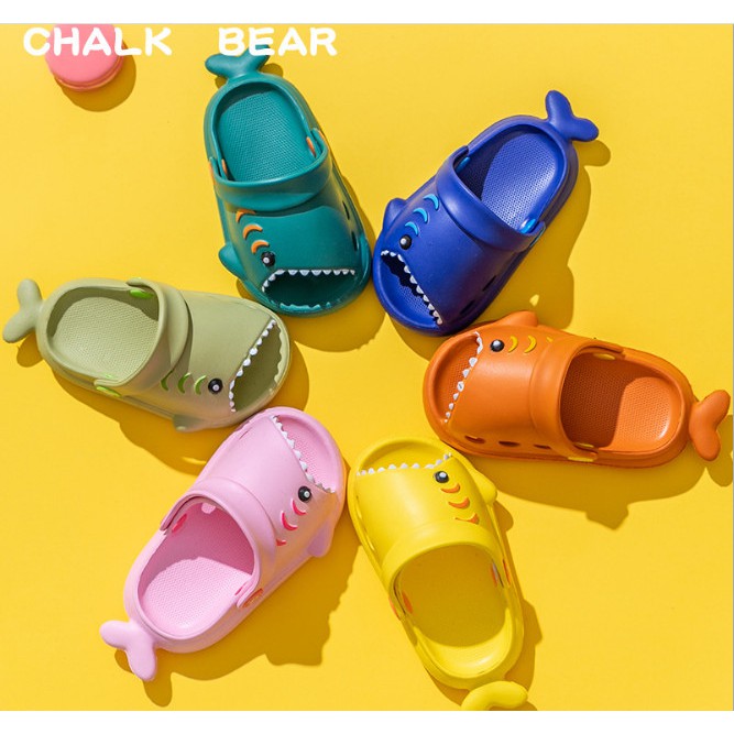 Sục Cá Mập  tập đi cho bé gái bé trai 🦈 Dép  cho bé  🦈 Có quai 🦈 Chắc chắn 🦈 Chống trượt
