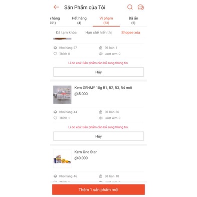 Kem Genmy B1,B2,B3,B4 mới 10g - kèm quà khi mua