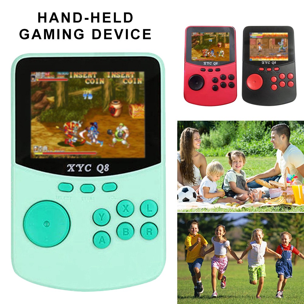 Máy chơi game XYC Q8 - hỗ trợ ra Tivi, Màn hình màu 2,8 inch Trò Chơi Điện Tử NES  SNES  MAME  MD  GBA