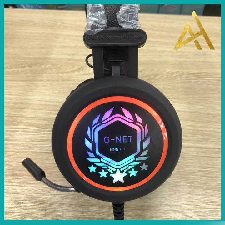 Tai Nghe Gaming Có Dây Headphone Chụp Tai GNET H99 Đèn LED - Tai Nghe Nhạc Máy Vi Tính Laptop Game Thủ Có Micro | BigBuy360 - bigbuy360.vn