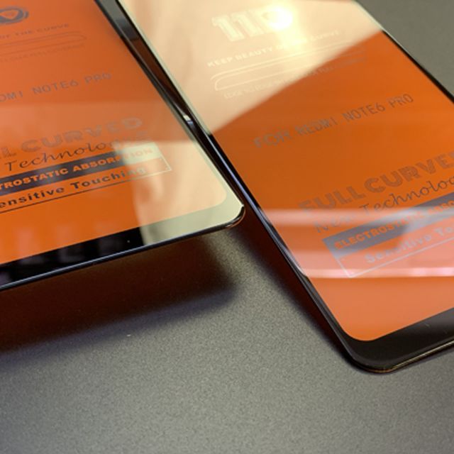 CƯỜNG LỰC 11D REDMI NOTE 6 PRO FREESHIP Từ 50k FULL MÀN FULL KEO VIỀN ĐEN ( TẶNG KEO MÉP GIẤY LẤY BỤI )