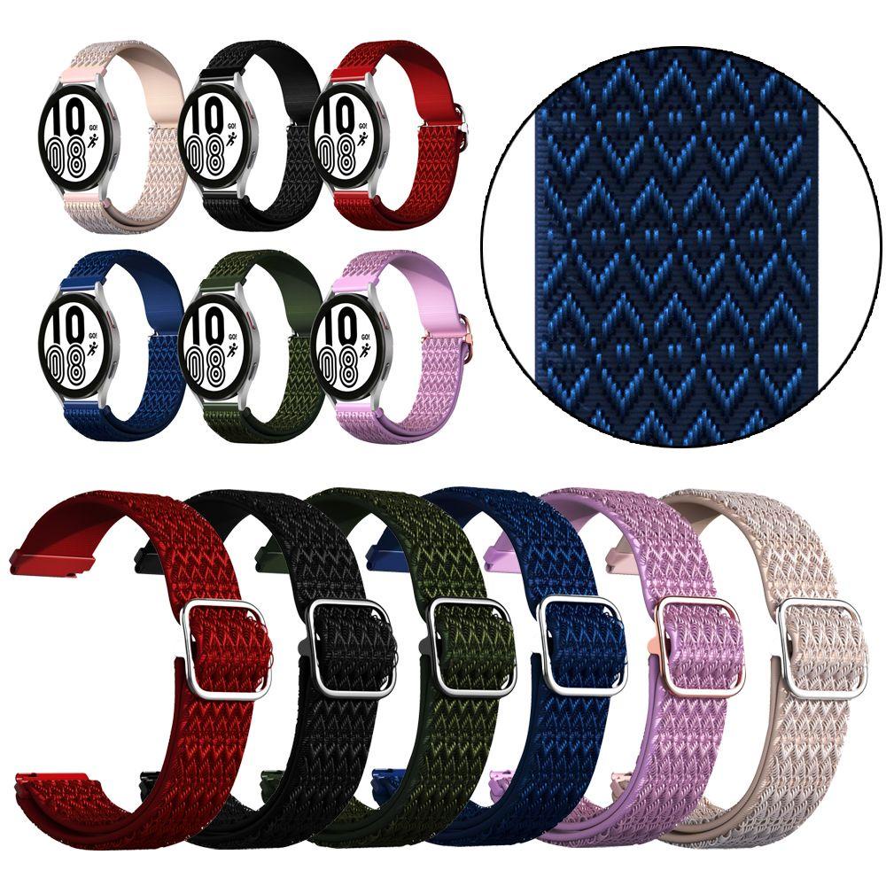 BTLIMER Dây Nylon Thoáng Khí Thay Thế Cho Đồng Hồ Thông Minh Samsung Galaxy Watch 4 Classic 42mm 46mm 40mm 44mm