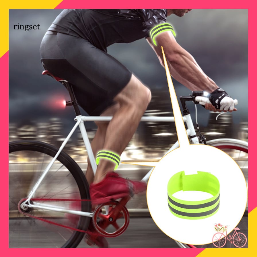 Dây đai phản quang co dãn khóa chữ A phản quang xây dựng thi công trình  đồ phượt bảo hộ ban đêm