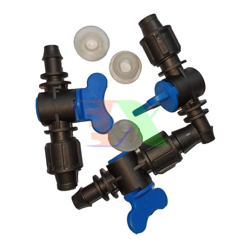 Khởi thủy van khóa dành cho băng nhỏ giọt Φ16 KVB-16, Khởi thủy cho ống PVC PE HDPE LDPE Φ16
