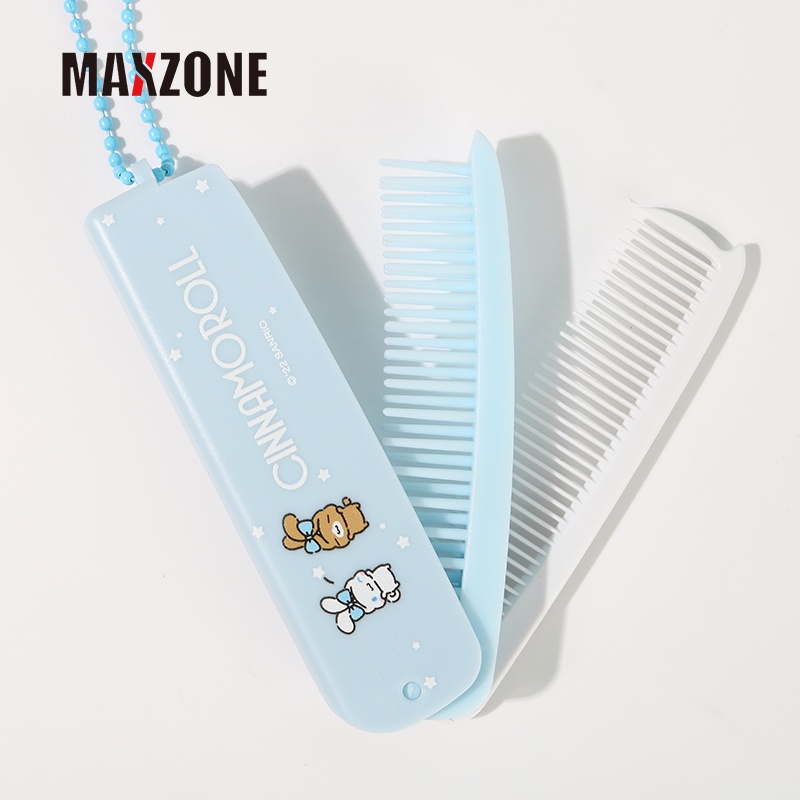 Lược Gấp Gọn Bằng Nhựa Họa Tiết Hoạt Hình Cinnamoroll My Melody 2022 Sanrioes