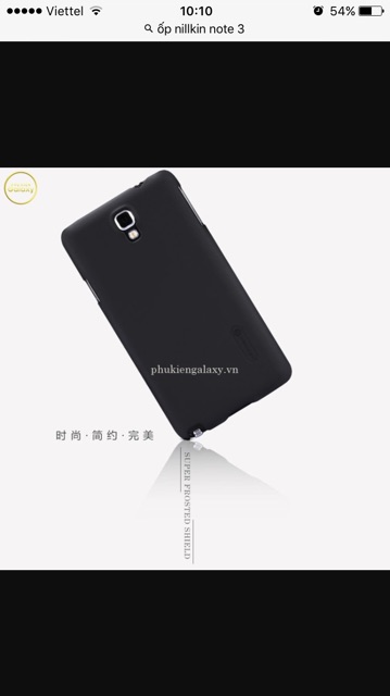 Ốp Nikin Note3