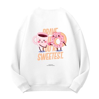 ÁO SWEATER NỈ BÔNG DONUT