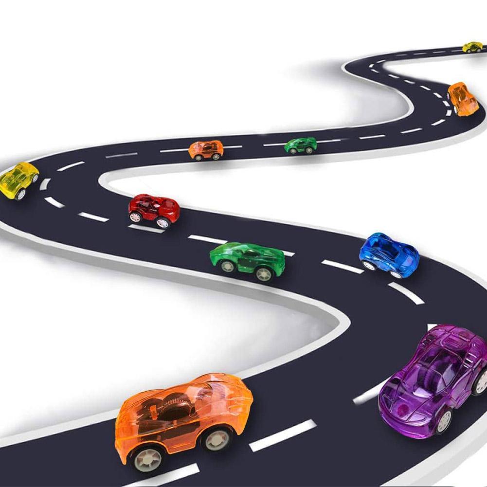 Xe Đồ Chơi Xếp Hình Mini Trong Suốt S3D4