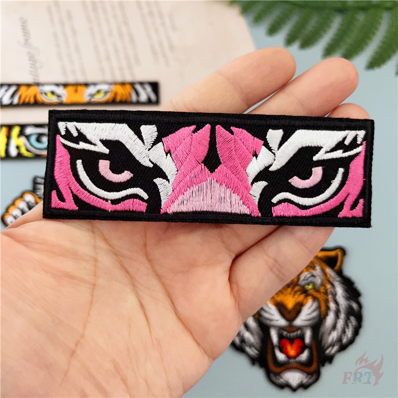 ♚ Sticker Ủi Thêu Hình Chú Hổ: King of The Forest ♚ 1 Sticker Ủi Thêu Hình Huy Hiệu