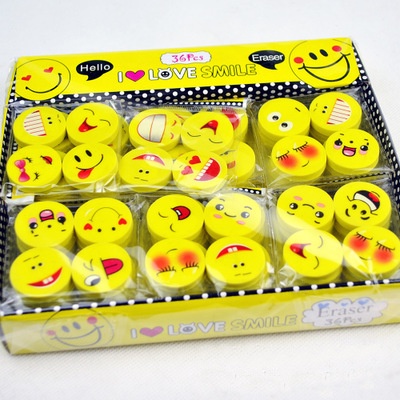 Combo 4 viên gôm tẩy hình mặt cười dễ thương