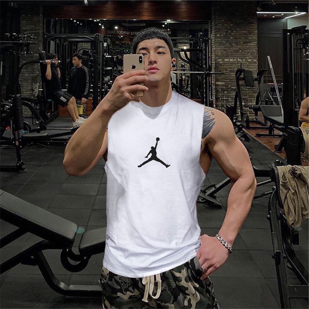 áo thun ba lỗ chất liệu polyester ,áo 3 lỗ thoáng mát dành cho nam.AH088