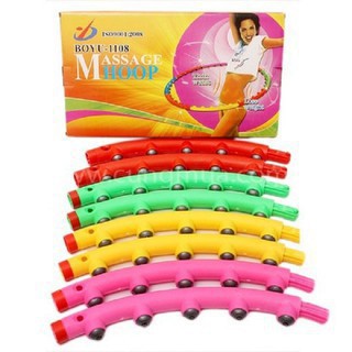 Vòng lắc eo massage giảm mỡ bụng Hula Hoop hàn quốc