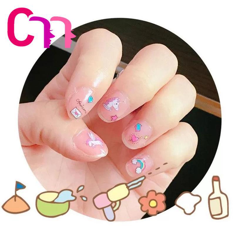 Decal hình kì lân dán móng nghệ thuật