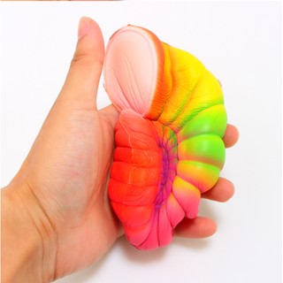 Squishy Vỏ ốc Xà Cừ Cầu Vồng 14 cm