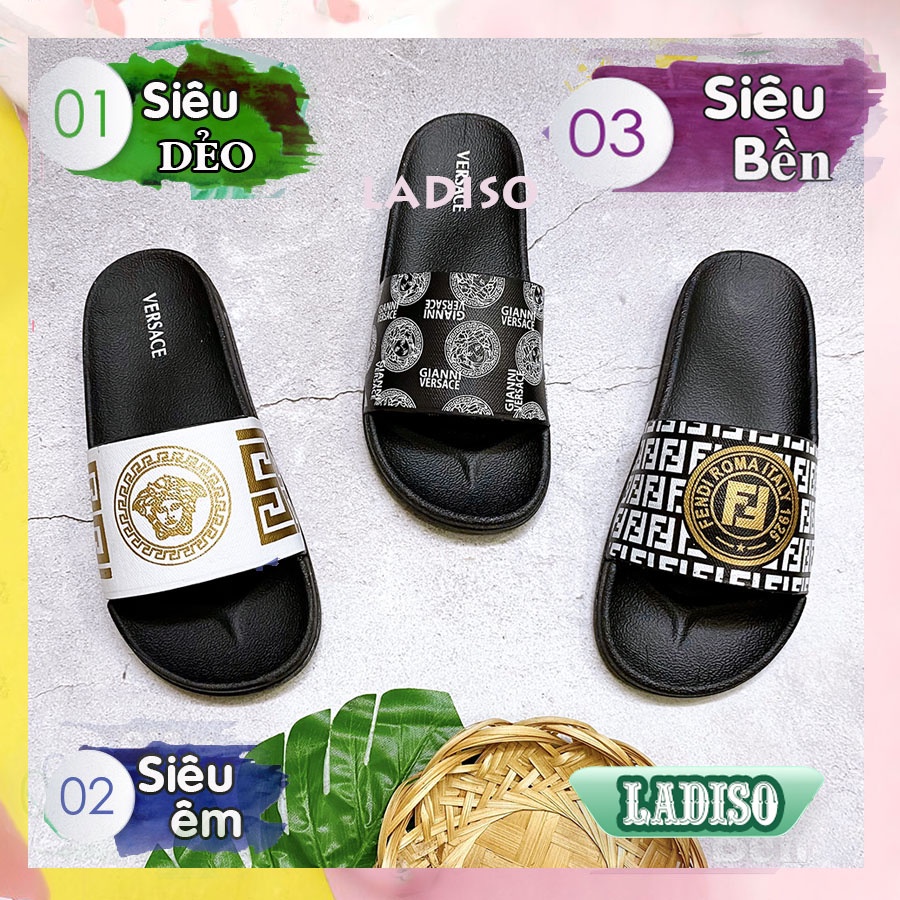 Dép nam ,Dép lê nam nữ thời trang hottrend chất liệu cực êm chân LADISO TT303