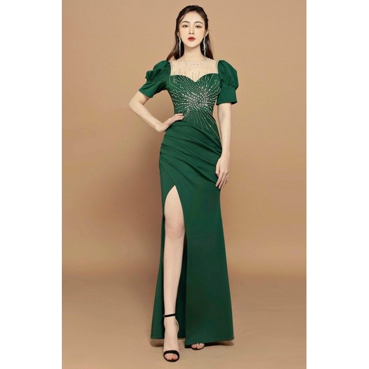 SIZE>70KG ĐẦM DẠ HỘI KẾT ĐÁ LỐC XOÁY