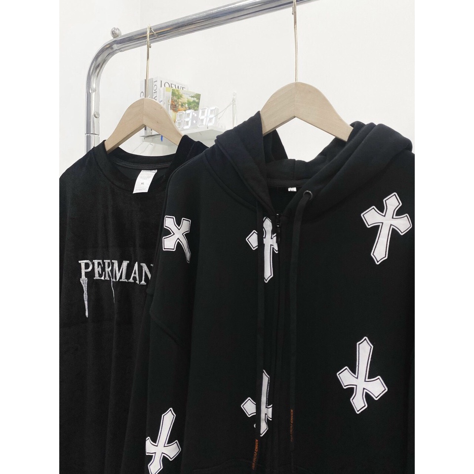 HOT TREND 2022 - Áo khoác nỉ in hình thánh giá full áo , Nỉ cao cấp