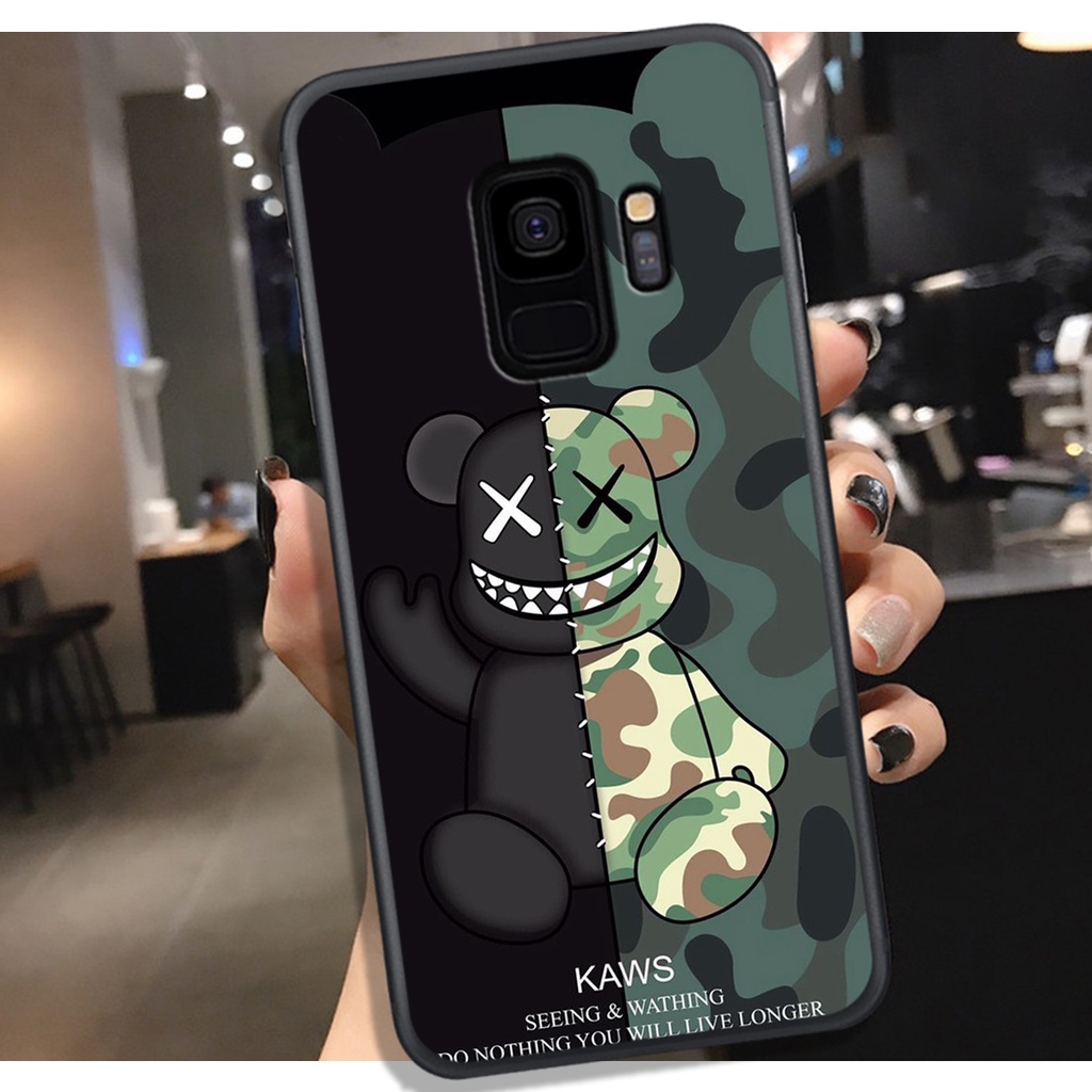 ỐP LƯNG SAMSUNG S9 - S9 PLUS  ,IN HÌNH GẤU ROBOT, GẤU LV MÀU SẮC SIÊU ĐẸP
