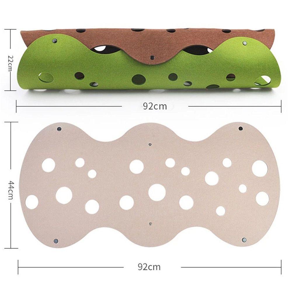 Đồ Chơi Đường Hầm Đính Bóng Lông Cho Mèo Cưng 1 Tuổi