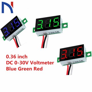 Đồng hồ đo áp 3 dây Màu Đỏ