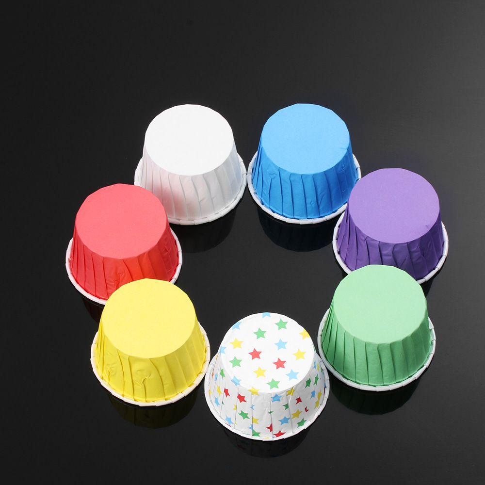 Set 50 Túi Giấy Đựng Bánh Cupcake Tiện Dụng Chất Lượng Cao