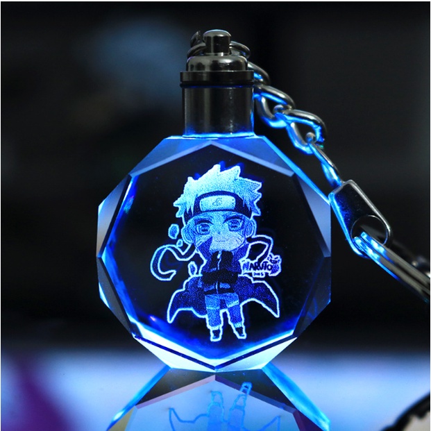 Móc Khóa Pha Lê Phát Sáng Hình Nhân Vật Naruto, Decor Bộ Sưu Tập Anime -  Quà Tặng Sinh Nhật, Đồ Chơi Cho Các Bé