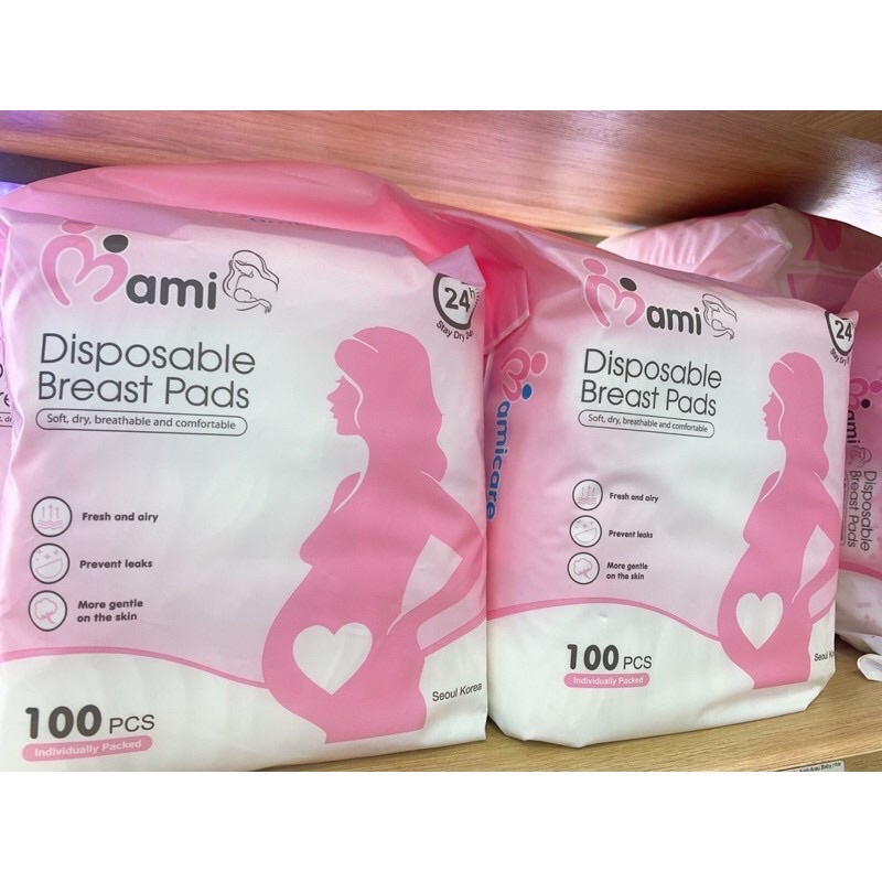 Bịch 30-100 miếng lót thấm sữa Mami