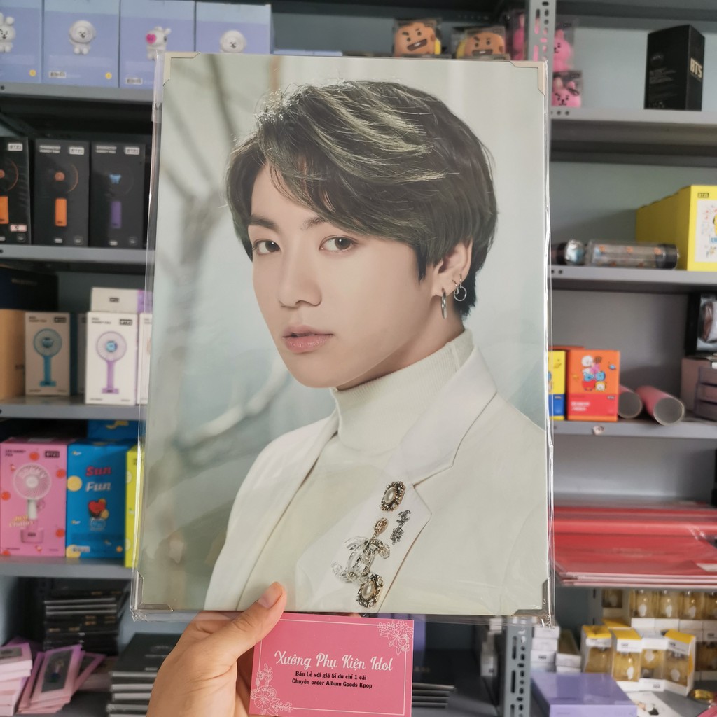 KHUNG ẢNH BANGTAN | PREMIUM PHOTO MAP OF THE SOUL TOUR BTS OFFICIAL CHÍNH HÃNG (K100) | BigBuy360 - bigbuy360.vn