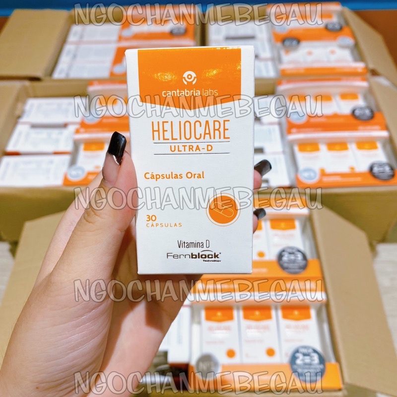 Viên uống chống nắng Heliocare Ultra-D 1 lọ 30 viên