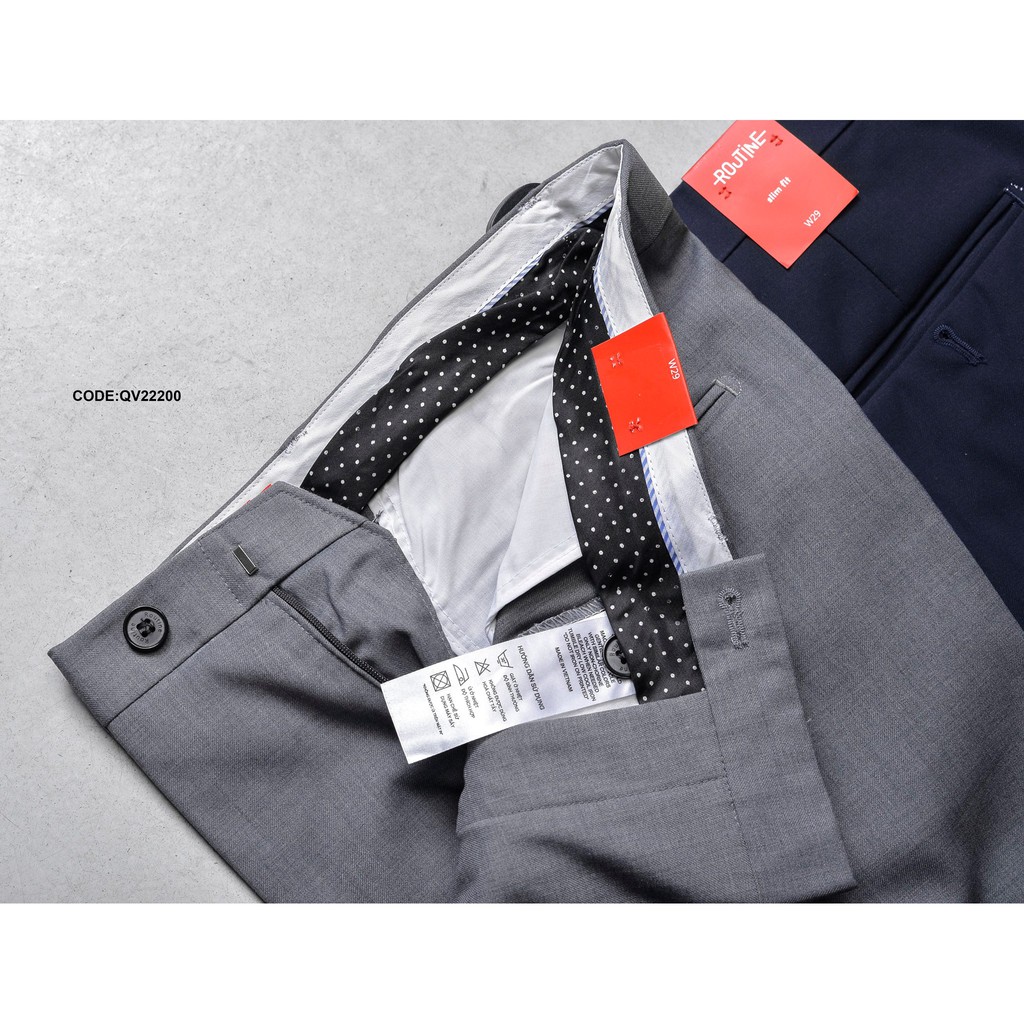 Quần tây lật gấu SLIMFIT co giãn nhẹ | BigBuy360 - bigbuy360.vn