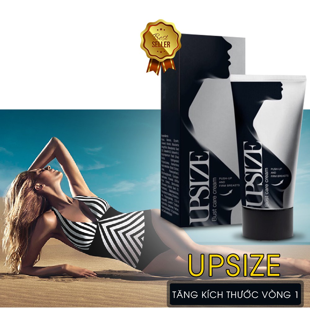 [Liệu Trình 3Tuýp] Kem Nở Ngực UPSIZE Của Nga - Giúp Tăng Vòng 1 Từ 3-5 Size Áo Chỉ Sau 1 Liệu Trình (Tuýp 50ml). | BigBuy360 - bigbuy360.vn