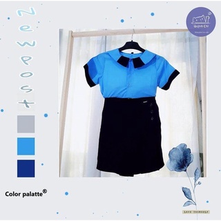 Chân váy - áo somi dành cho các bé gái từ 6 tuổi đến 11 tuổi 