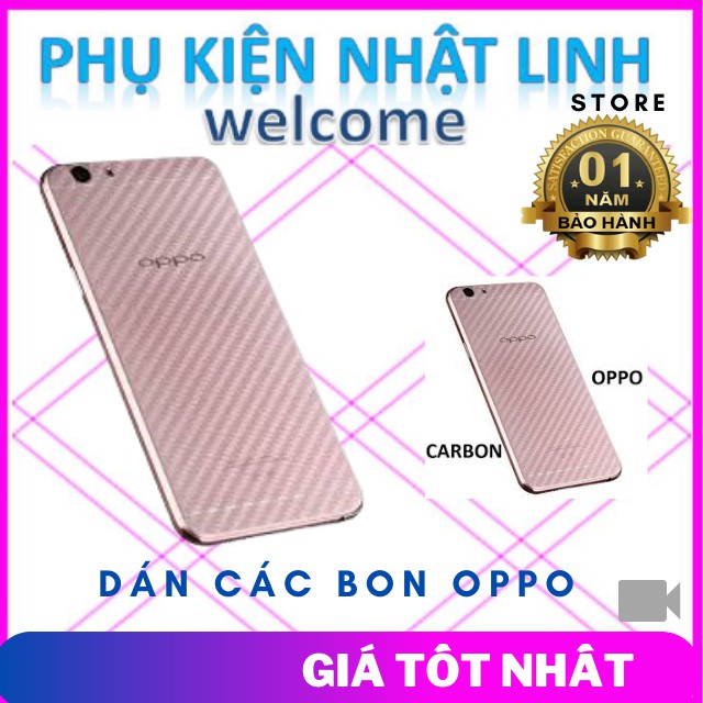 Dán Các bon mặt sau vân cacbon Các Mode OPPO phukiennhatlinh | BigBuy360 - bigbuy360.vn