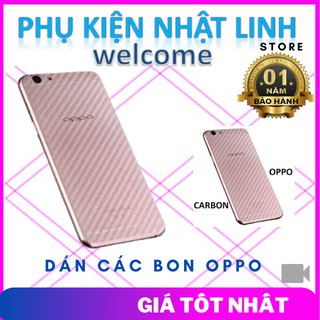 Dán Các bon mặt sau vân cacbon Các Mode OPPO phukiennhatlinh