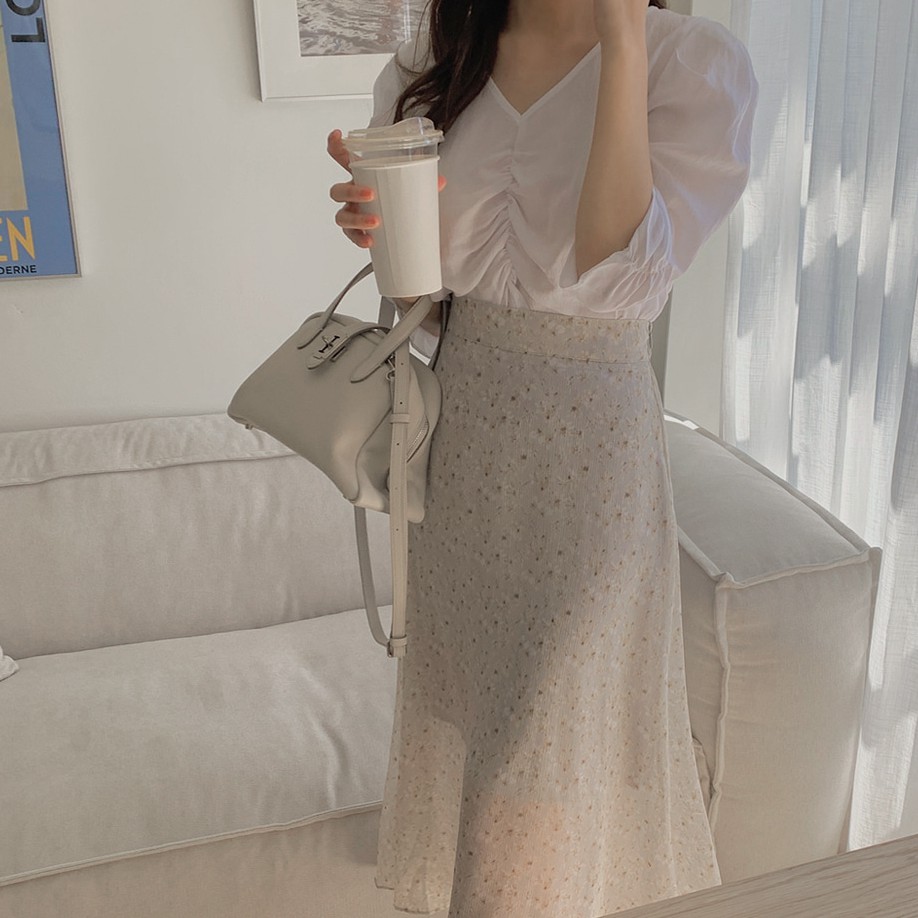 Áo Nữ Cổ Chữ V Phong Cách Hàn Quốc 42965