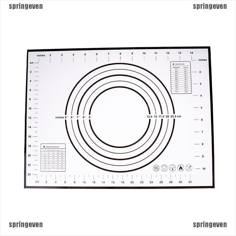 Thảm Silicon Nhào Bột Làm Bánh Chống Dính 30x40